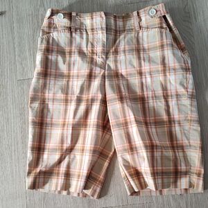 ๐ข Jones New York Plaid Women's Shorts - Multicolor